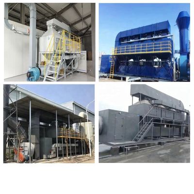 폐가스 관리 및 처리용 재생 열 산화기 RTO 무게 1500kg