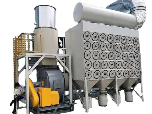 카트리지 필터 먼지 추출기 15kw 전력 및 0.3 미크론 최소 입자 크기