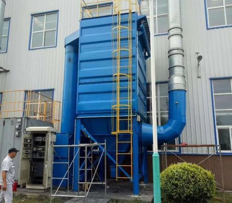 산업용 공기 자동 청소 필터 WPC 문 프레임 먼지 수집기 132 * 2000mm