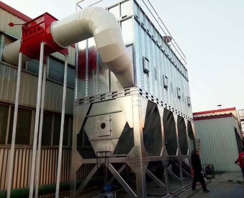 3000kg 용량과 내구성있는 자가 청소 설계의 큰 공기 용량 먼지 수집기