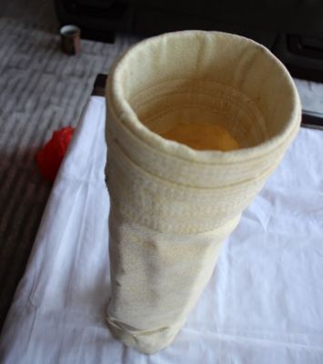 보일러용 시멘트 공기 필터 봉지 2mm 맞춤 두께 공정 알칼리 저항성