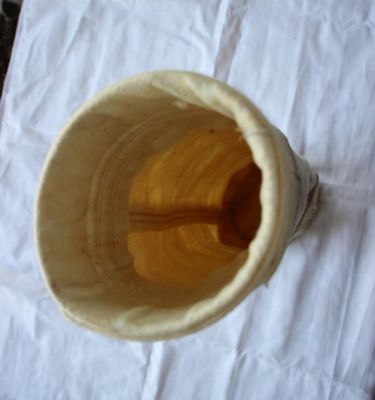 보일러용 시멘트 공기 필터 봉지 2mm 맞춤 두께 공정 알칼리 저항성