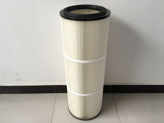 215mm 내부 지름 폴리에스터 섬유 산업 공기 먼지 수집기 필터 카트리지는