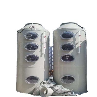 400kg 탈취탑 배기가스 습기 가스 스크러버 타워 ODM 처분 장비