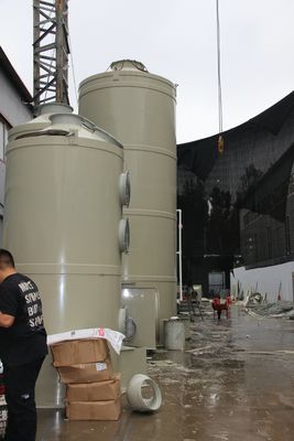 400kg 펌프 전력 2.2 KW 빗 스크러버 흡수 기둥
