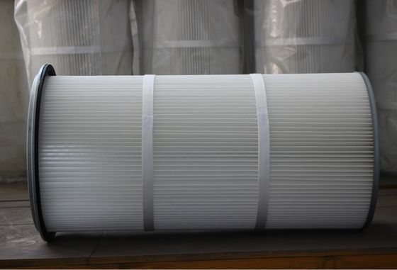 폴리에스터 유리섬유 전문 HEPA 플레이트 공기 필터 먼지 수집기 D325 * 1000 mm