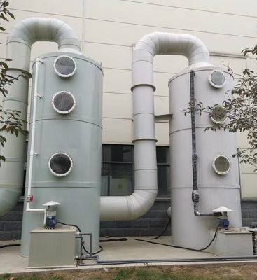 VOC 흡수를 위한 재생 열 산화제 및 1500*4000mm 습한 먼지 제거기