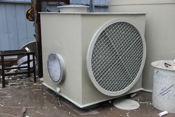 펌프 파이프 지름 40mm 및 공기 흐름 9821-15773 m3 / h를위한 공기 습기 스크러버