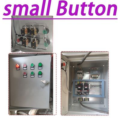 7.5 KW 팬 전력 화학 폐기물 가스 정화 재료 FRP 녹색 흡수 타워