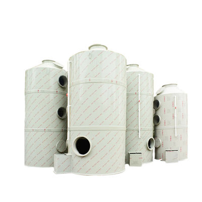 파이프 지름 32mm 펌프 및 친환경 디자인을위한 폴리프로필렌 습기 가스 스크러버