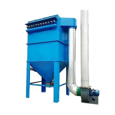 목재 시멘트 밀의 펄스 블로잉 밀가루 먼지 수집기 먼지 수집 3kw 탄소 강철