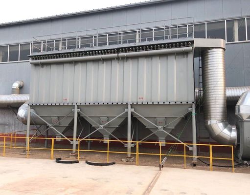 목재 시멘트 밀의 펄스 블로잉 밀가루 먼지 수집기 먼지 수집 3kw 탄소 강철