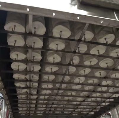 목재 시멘트 밀의 펄스 블로잉 밀가루 먼지 수집기 먼지 수집 3kw 탄소 강철