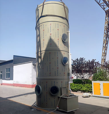 3259-5225 m3/h 효율적인 CO2 및 SO2 배기가스 처리용 가스 흡수탑